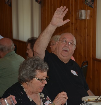 Bill R. waving